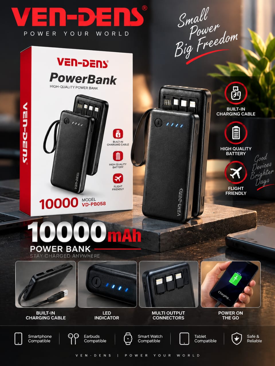 10,000mAh Power Bank
