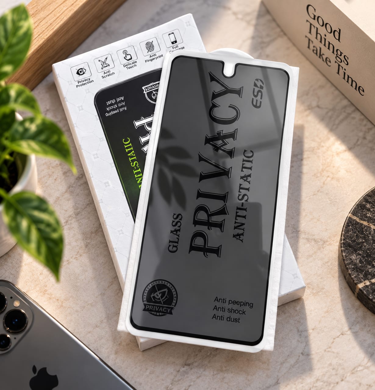 Privacy Tempered Glass